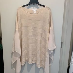 Sweater poncho